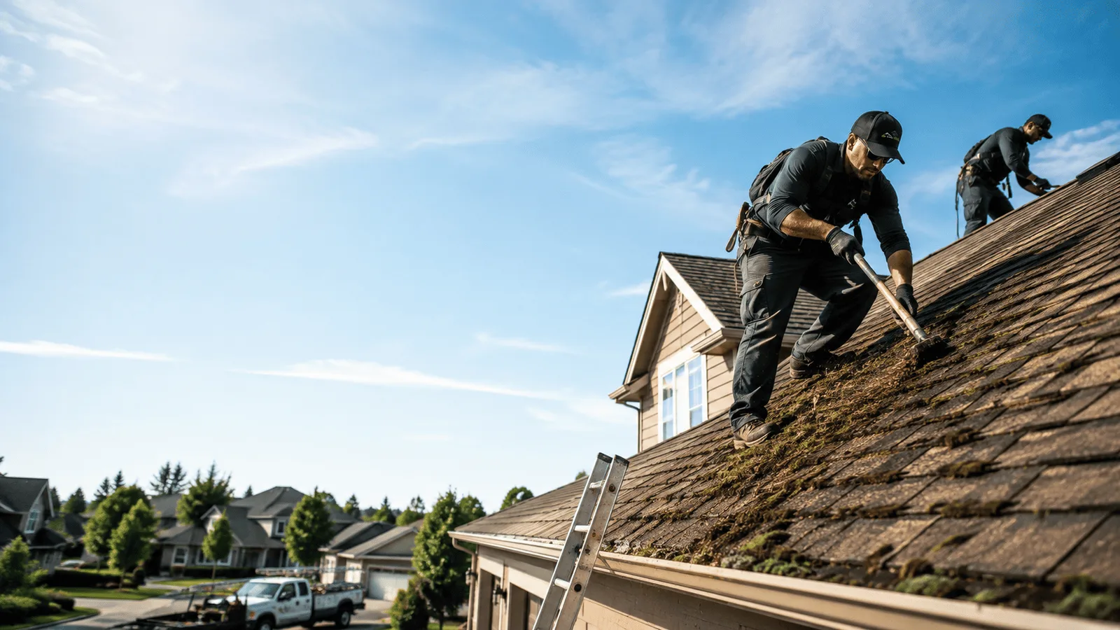 Roof Moss Removal in Haddam, KS near me